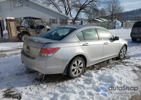 2008 Honda Accord 3.5 Ex-L из США, поврежденный, VIN 1HGCP368X8A010453
